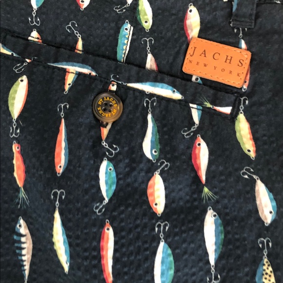 Jachs New York Navy Bleecker Fit Shorts - Picture 4 of 5